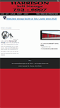 Mobile Screenshot of harrisonselfstorage.net